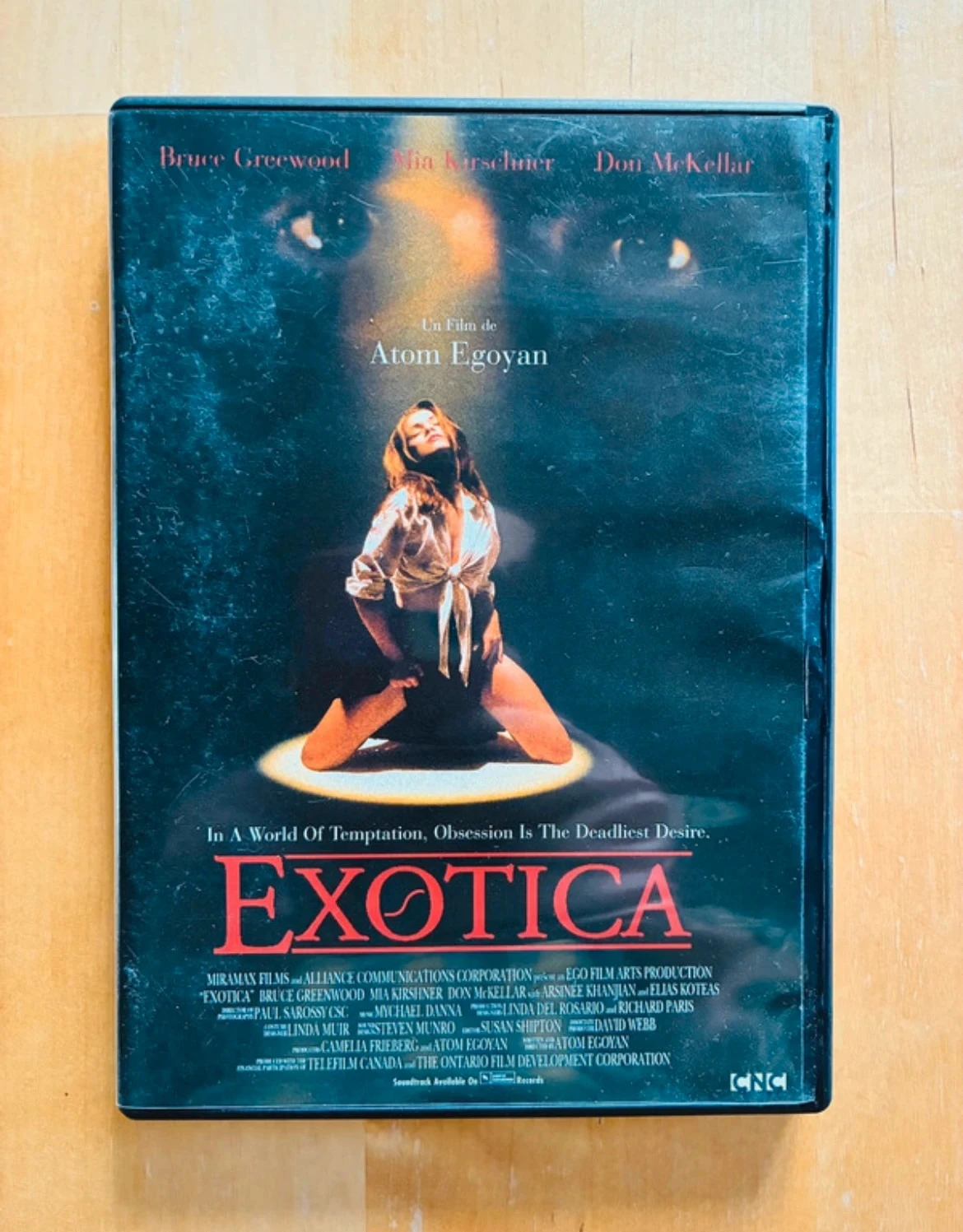 DVD Exotica de Atom Egoyan.